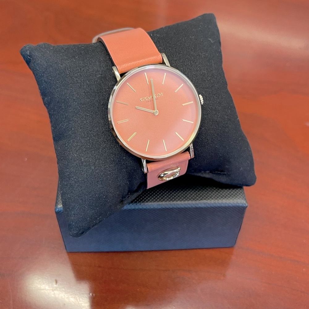 Women’s Leather Coach Watch